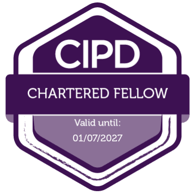 CIPD Chartered Fellow badge